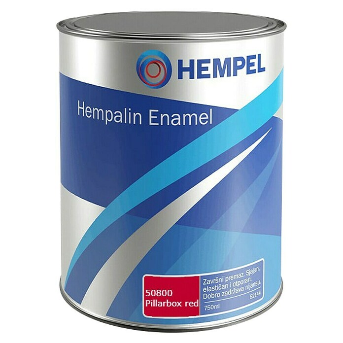 Hempel Završni premaz 52144  (750 ml, 50800 Pillarbox Red) | BAUHAUS