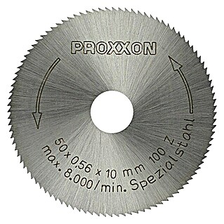 Proxxon List za kružnu pilu 28020 (Promjer: 50 mm, Promjer provrta prihvatnika: 10 mm, Specijalni čelik za poboljšanje)