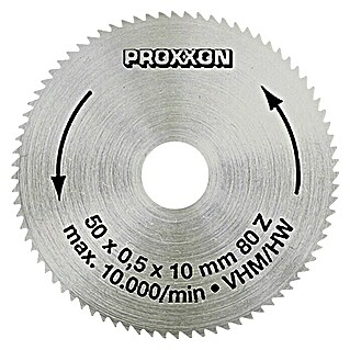 Proxxon List za kružnu pilu No 28011 (Promjer: 50 mm, Promjer provrta prihvatnika: 10 mm, Potpuno tvrdi metal)