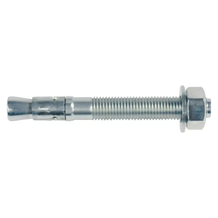 Fischer Bolzenanker FBN II 10/30 E - Gewinde: M 10, Schlüsselweite: 17 mm, 1 Stk. - Ein Bolzenanker mit Mutter und Unterlegscheibe, ein Befestigungselement für schwere Lasten in Beton.