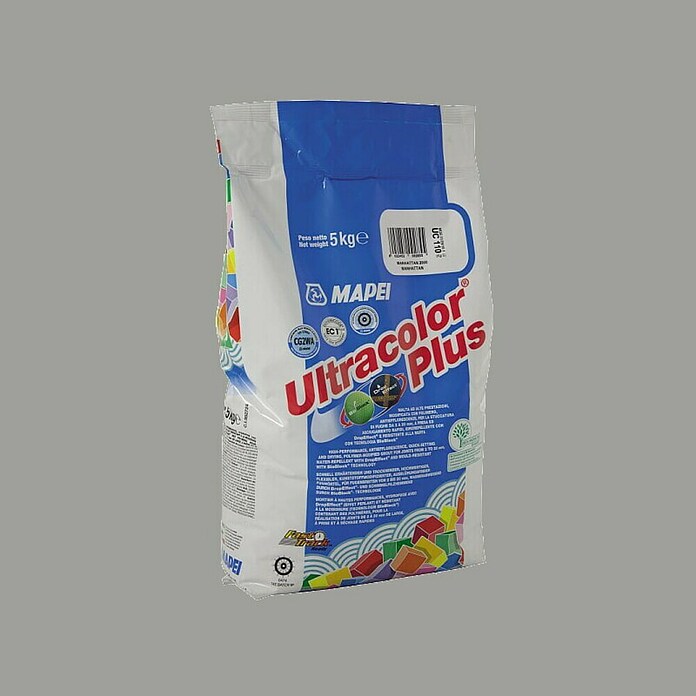 Mapei Fugirna masa Ultracolor Plus 112  (Siva, 5 kg) | 5554 - Fugenmaterial | FADB - Verfliesen | FAD - Baustoffe | FA - Baustoffe | F - Baustoffe | BAUHAUS
