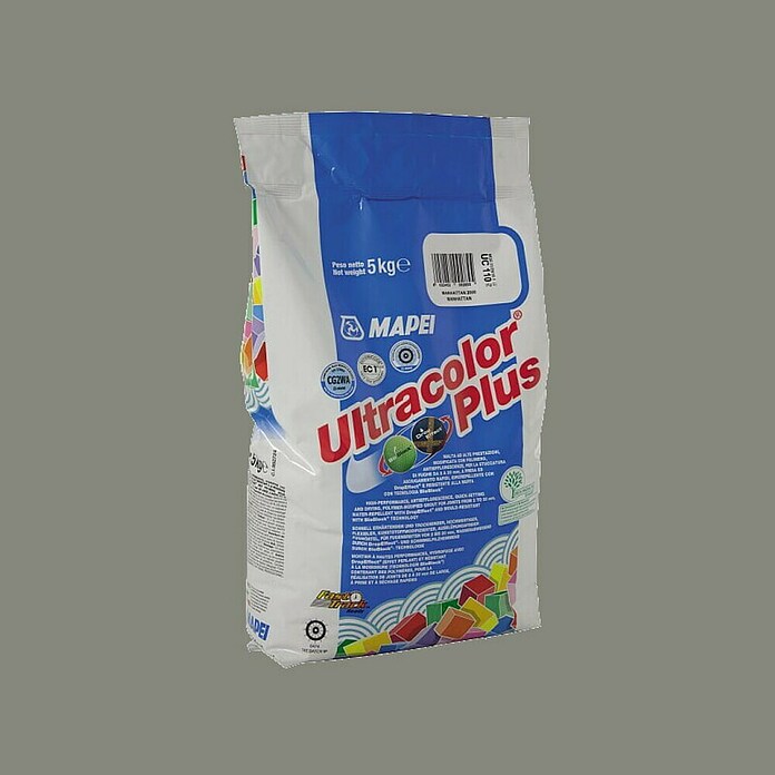 Mapei Fugirna masa Ultracolor Plus 113  (Cementno siva, 5 kg) | 5554 - Fugenmaterial | FADB - Verfliesen | FAD - Baustoffe | FA - Baustoffe | F - Baustoffe | BAUHAUS