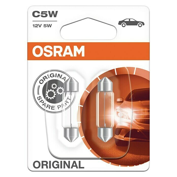 Osram Soffittenlampe (C5W, 2 Stk.)