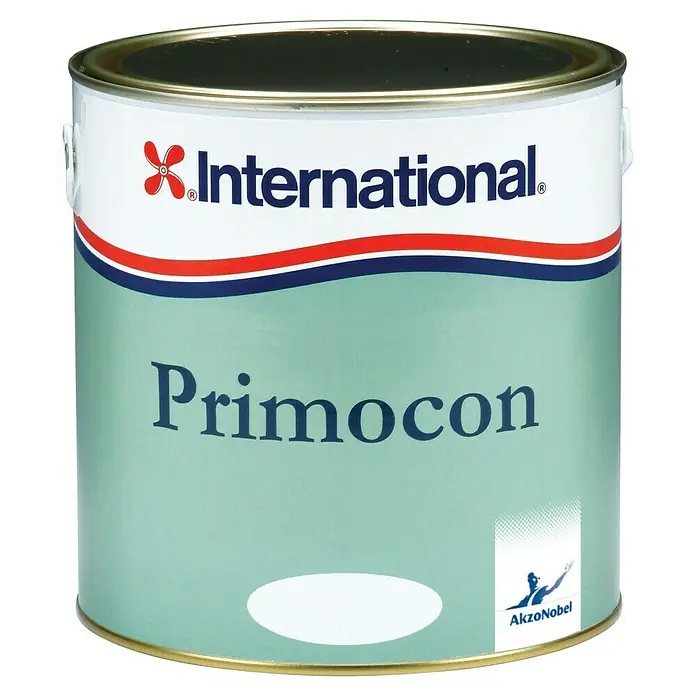 International Grundierung Primocon - 2,5 l, Grau - Dose International Primocon Grundierung, ideal für den Schutz von Unterwasserschiffen und zur Vorbereitung für Antifouling-Anstriche.