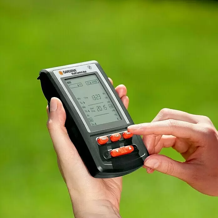 Gardena Bewässerungscomputer MultiControl Duo - Bewässerungsdauer: 1 min - 3,59 h, ¾″ - Anwendungsbeispiel