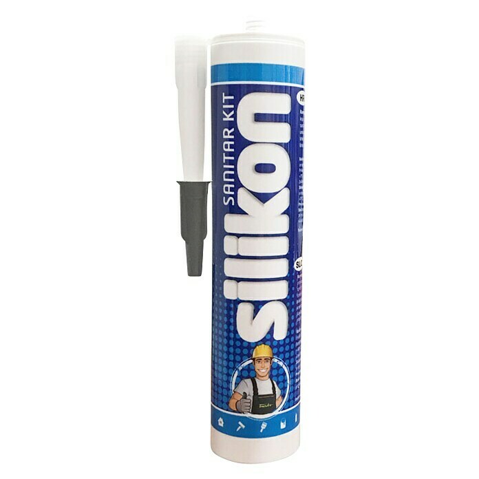 Sanitarni silikon  (300 ml) | 5613 - Silikone | FADH - Dicht- und Klebstoffe | FAD - Baustoffe | FA - Baustoffe | F - Baustoffe | BAUHAUS