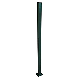 Reta Stup za ograde M s bazom (D x Š x V: 5 x 5 x 83 cm, Zelene boje, Metal)