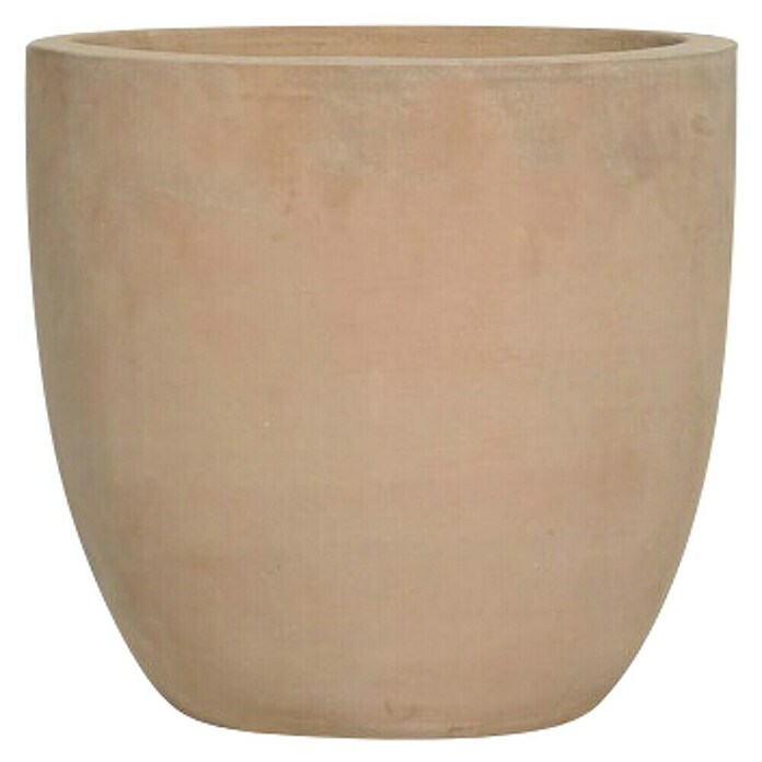 14-TOPF TRAPANI BAUCHIG RD CHOCO 27X26cm
