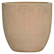 14-TOPF TRAPANI BAUCHIG RD CHOCO 21X20cm