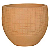 Okrugla tegla za cvijeće  (Vanjska dimenzija (ø x V): 35 x 41 cm, prirodni materijali, Terakota) | BAUHAUS