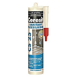 Ceresit Sanitarni silikon (graphite, 280 ml)