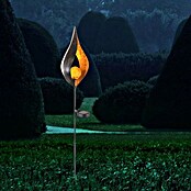 Globo LED-Solar-Dekoleuchte (L x B x H: 17,5 x 6 x 90 cm, Bronze)