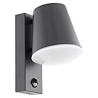 Eglo Vanjska svjetiljka sa senzorom (10 W, Crne boje, Bijele boje, IP44)