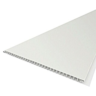 BaukulitVox Ecoline Zidni paneli (Bijele boje, 2.650 x 250 x 8 mm)
