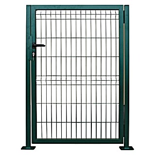 Reta Vrata za ogradu M (100 x 100 cm, Zelene boje, Metal)