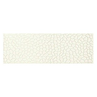 Zidna pločica Beauty (90 x 30 cm, Bijele boje, Sjaj)