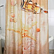 Venus Tekstilna zavjesa za kadu Sealife (180 x 200 cm, Beige)