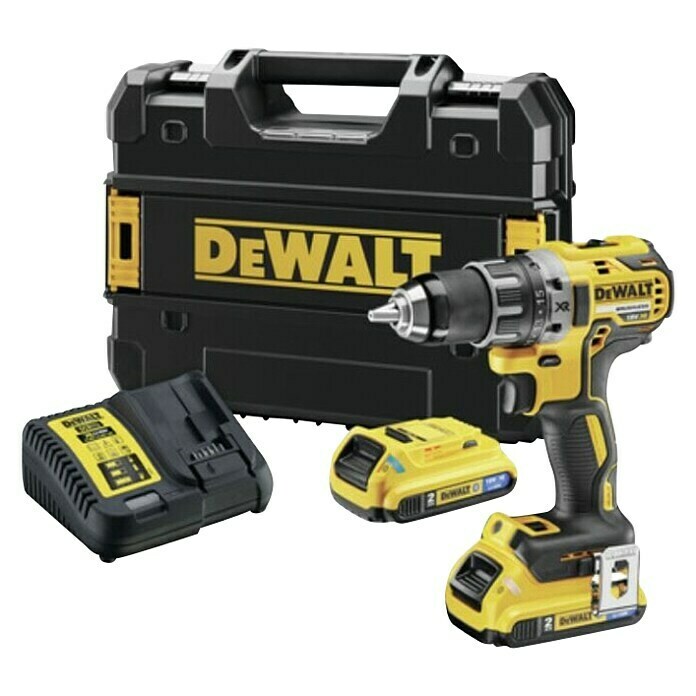 Dewalt Akku-Bohrschrauber DCD791D2-QW (18 V, 2 Akkus, 2 Ah, 70 Nm) | BAUHAUS