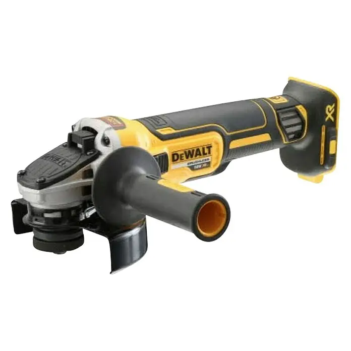 DeWalt XR 18V Amoladora angular de batería DCG405N-XJ - 18 V, Sin batería, Diámetro disco: 125 mm, Número de revoluciones de marcha en vacío: 9.000 r.p.m. - Amoladora angular inalámbrica DeWalt con diseño robusto, ideal para tareas de rectificado. Compacta y potente, para uso profesional.