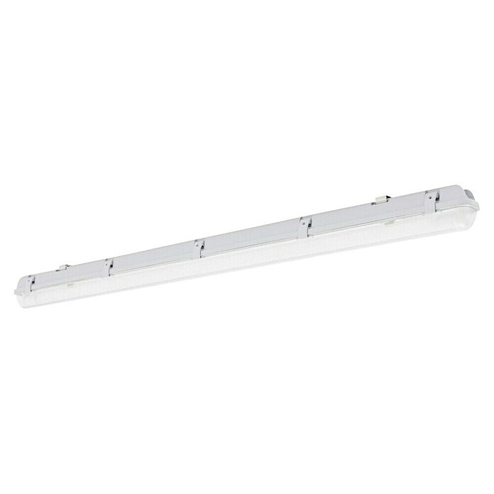 Voltolux Regleta estanca LED (1 luz, 18 W, L x Al: 120 x 8,6 cm, Blanco neutro, IP65)