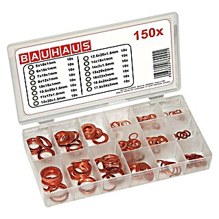 BAUHAUS Set rezervnih brtvi (150 Kom., Bakar)