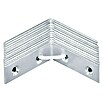 Stabilit Stuhlwinkel (50 x 50 x 15 mm, 12 Stk., Stahl, Verzinkt)