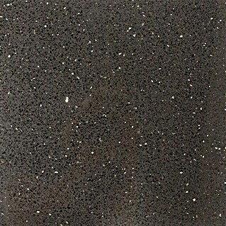 Pločica od kvarca (40 x 40 cm, Crne boje, Sjaj)