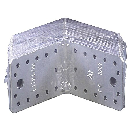 Vormann Winkelverbinder Sparpack (L x B x H: 90 x 90 x 65 mm, 20 Stk.)