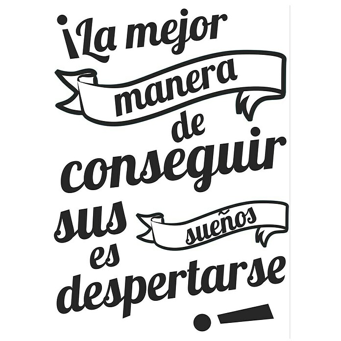 Adhesivos decorativos Sueños (An x Al: 48 x 68 cm) | BAUHAUS