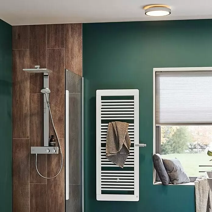 Paulmann LED-Deckenleuchte rund Aviar - 20 W, Ø x H: 300 mm x 6,2 cm, Chrom - Stimmungsaufnahme