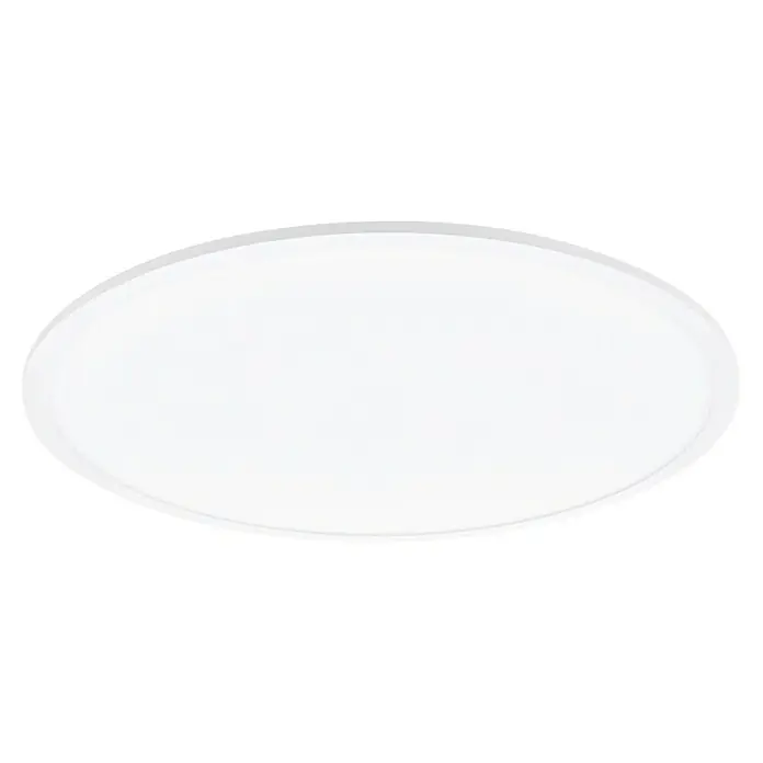 Tween Light Panel LED redondo RC-CCT-DIM - 58 W, Ø x Al: 100 x 5 cm, Blanco, Multicolor - Forma ovalada neutra, blanca, abstracta, minimalista y moderna, ideal para fondos o elementos de diseño.