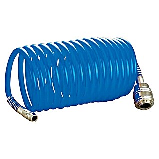 Spiralno crijevo za kompresor (5 m, Plave boje)