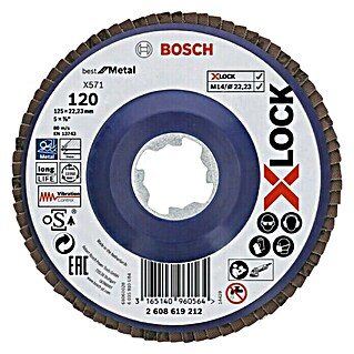 Bosch Professional X-Lock Rezni disk (Promjer rezne ploče: 125 mm, Prikladno za: Metal)