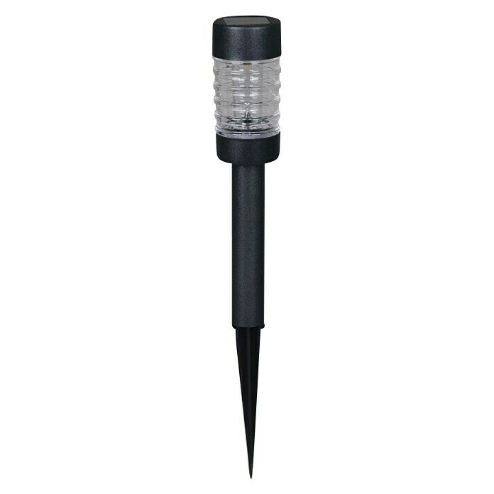 Luxform Solarna svjetiljka (Sa šiljkom za tlo, Ø x V: 62 x 435 mm, Crna, LED)