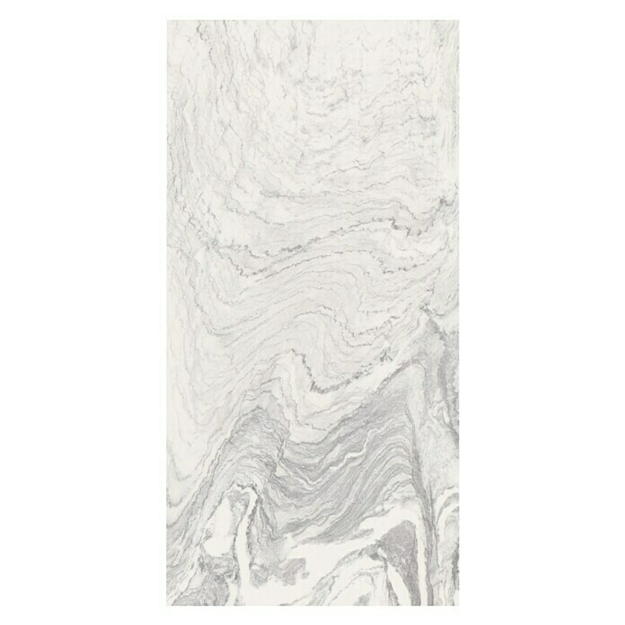 Azteca Porculanska pločica (120 x 60 cm, Bijelo / sivo, Poluispolirano)