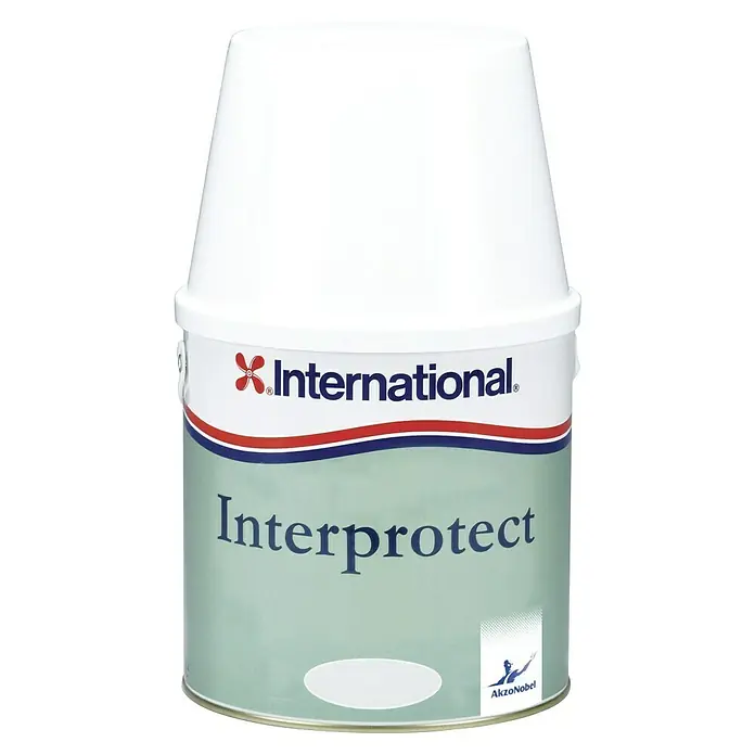 International Grundierung Interprotect - Grau, 2,5 l, Matt - Dose Interprotect-Farbe von International für den Schutz von Oberflächen vor Beschädigungen und zur Verlängerung der Lebensdauer.