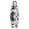Sprenger Block (6 mm, Bruchlast: 700 kg, Hundsfott, Gleitlager, 25 x 9,2 mm, Arbeitslast: 175 kg)
