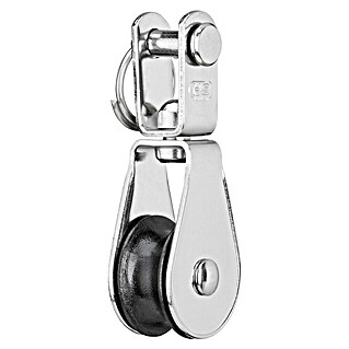 Sprenger Mini škripec (10 mm, S pločevinastimi vretenci, Navadni ležaj, 20 x 10 mm, Delovna obremenitev: 112 kg)