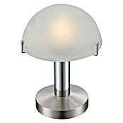 Globo Stolna LED svjetiljka (3 W, Grlo: E14, Boja svjetla: Topla bijela, Boja korpusa: Mat nikal)