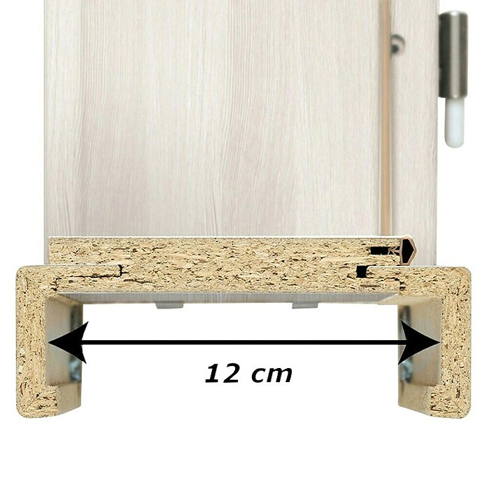 Doornite Dovratnik  (750 x 2.000 mm, Debljina stijenke: 12 cm, Smjer otvaranja: Desno, Bijeli hrast) | BAUHAUS