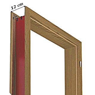 Doornite Podboj za vrata (650 x 2.000 mm, Debelina stene: 12 cm, Smer odpiranja: Desno, Svetli hrast)