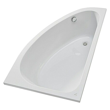 Camargue Eckbadewanne Houston (L x B: 160 x 95 cm, Sanitäracryl, Weiß, Rechts)