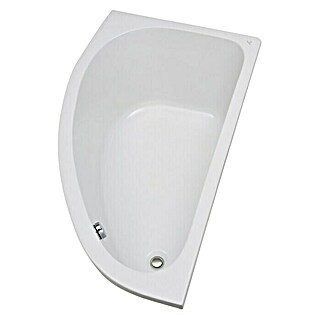 Camargue Eckbadewanne Houston (L x B: 160 x 95 cm, Sanitäracryl, Weiß, Links)