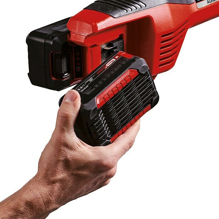 Einhell Power X-Change Akkusense 36/255 BL-SOLO36 V, Ohne Akku, Schnittbreite: 30 cm Use Shot