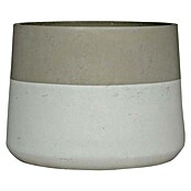 Tegla za cvijeće  (Vanjska dimenzija (ø x V): 40 x 30 cm, Beton, Bijela) | BAUHAUS