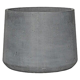 Tegla za cvijeće (Vanjska dimenzija (ø x V): 30 x 23 cm, Beton, Siva)