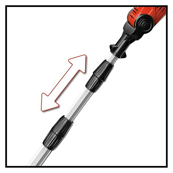 Einhell Power X-Change Cortasetos de batería (18 V, Iones de litio, Sin batería, Longitud de corte: 40 cm)