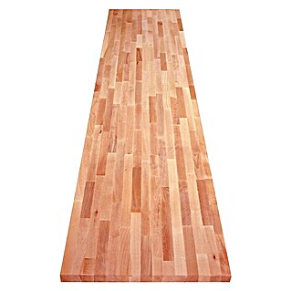 Exclusivholz Radna ploča od masivnog drva (Bukva, 200 x 63,5 x 2,7 cm)