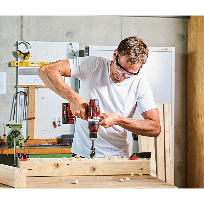 Einhell Power X-Change Akku-Schlagbohrschrauber TE-CD 18/48 Li-i (18 V, 2 Akkus, Leerlaufdrehzahl: 0 U/min - 1.500 U/min)