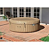 Intex Pure Spa Prenosni masažni bazen Pure Spa Bubble 77 Circular  (Ø x V: 196 x 71 cm, Bež barve/bele barve, 800 l) | 8329 - Outdoor Whirlpools aufblasbar | ICIB - Whirlpools | ICI - Pools & Zubehör | IC - Freizeit im Garten | I - Stadtgarten | BAUHAUS